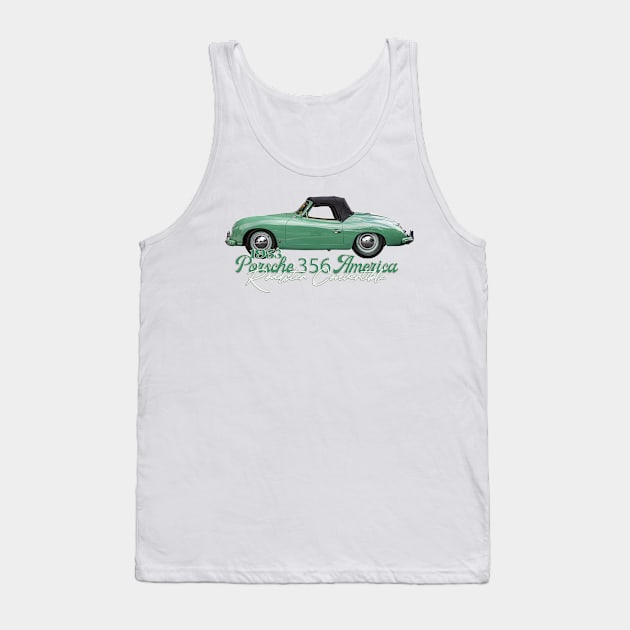 1953 Porsche 356 America Roadster Convertible Tank Top by Gestalt Imagery